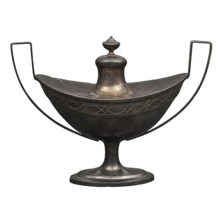 Silver Utensil with Lid For Sale