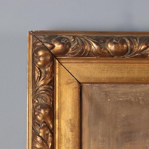 Paolo Baroni, Landscape, Oil on Canvas, Framed For Sale - Image 9 of 14