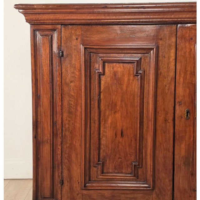 Baroque Italian Baroque Walnut Cabinet/Buffet/Sideboard, Circa 1760 For Sale - Image 3 of 11