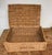 Vintage French Willow Wicker Hamper Basket #2 For Sale - Image 4 of 7