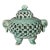 Korean Blue Celadon Style Lattice Design Incense Burner For Sale