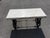 Large 19th Century French Cast Iron and Marble Butcher Shop or “Pastry Table” For Sale - Image 4 of 13