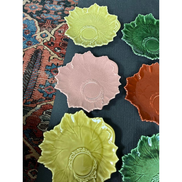 1940s Steubenville Woodfield Collection Leaf Plate Variety by Russel Wright-Set of 8 For Sale - Image 9 of 11