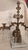 Brass 1910s Girandoles Brass Finish and Marble Candelabras - a Pair For Sale - Image 8 of 10