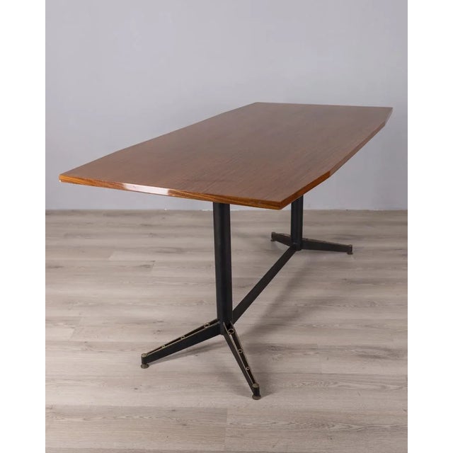 Vintage Wooden Table by Carlo Ratti for Lissoni, 1960s For Sale - Image 11 of 11