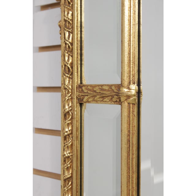 Friedman Brothers Gilt Gold Horizontal Wall Mirror For Sale - Image 15 of 17