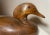 Antique 30 Hel Hand Carved Wood Flat Bottom Folk Art Duck Decoy Sculpture Statue For Sale - Image 9 of 11
