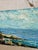 1960s Vintage Italian Impasto Blue Seascape Painting Sienna Italy Abstract Coastal Art on Board Small Art For Sale - Image 5 of 8