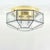 Mid-Century Modern Mid-Century Glass Ceiling Light from Limburg, Germany, 1960s-1970s For Sale - Image 3 of 9