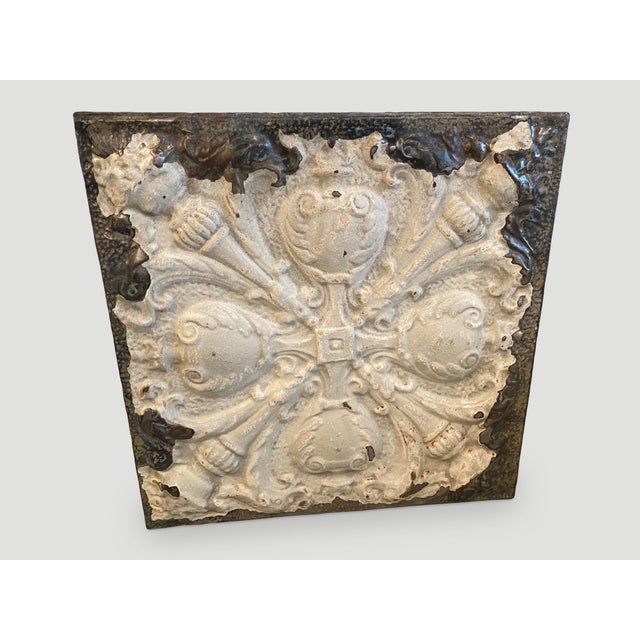 We have taken these beautiful abandoned decorative tin ceilings and turned them into art pieces, framed with wood. By the...