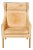 2204 Wing Chair in Natural Leather by Børge Mogensen, 2000s For Sale