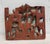 Antique 19th Century Hand Carved Chinese Asian Wood Wall Panel Sculpture Statue For Sale - Image 11 of 11
