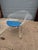Blue Bertoia for Knoll Small Diamond Chairs, Mid-Century Modern, USA For Sale - Image 8 of 10