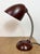 Vintage Brown Bakelite Gooseneck Table Lamp, 1960s For Sale - Image 4 of 18
