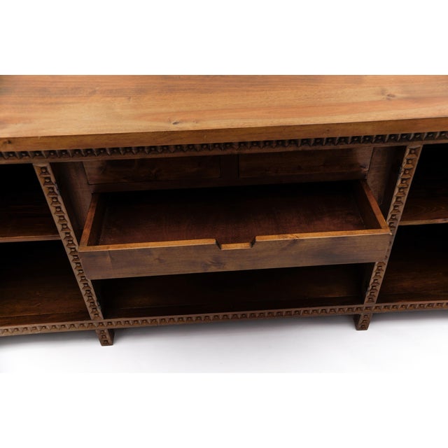 Large Brutalist Rustic Sideboard, 1960s For Sale - Image 17 of 18