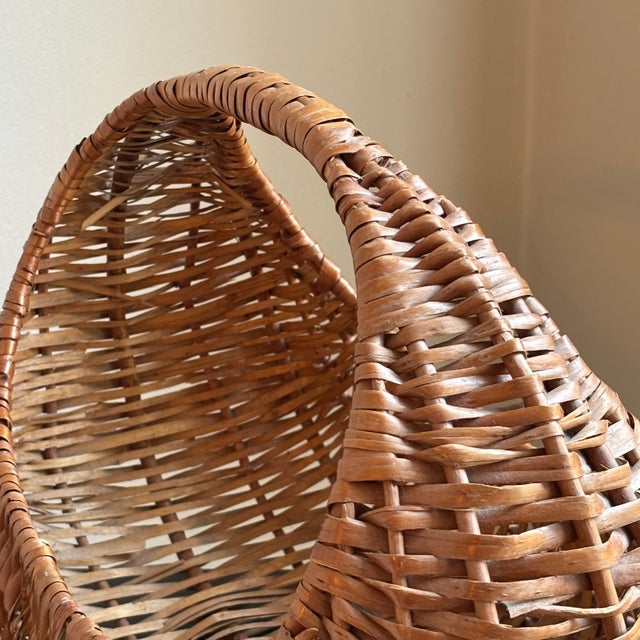 Mid 20th Century Early-20th Century French Style Market Basket For Sale - Image 5 of 15