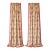 Custom Floral Pinch Pleat Drapes 72x96 Lined Interlined Estate Quality Pair For Sale