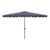 Venice 6.5x10 Rectangle Umbrella - Navy/White For Sale