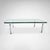 T112 steel and glass coffee table by horst bruning for kill international 1970s a design classic from the well-known horst...
