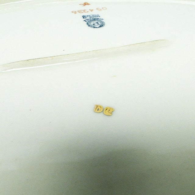 Art Deco Serving Dish from Chodzież Pottery, Poland, 1960s For Sale - Image 4 of 7