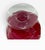 Vintage Seneca Glass Driftwood Casual Pattern 3” Ruby Red Champagne Coupes Tall Footed Sherbets - A Pair For Sale In Washington DC - Image 6 of 12