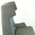 Monumental Grey Austrian Mid-Century Wingback Armchair by Oswald Haerdtl For Sale - Image 11 of 13