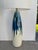 Mid Century Style White & Blue Drip Lamps - Pair. For Sale - Image 4 of 11
