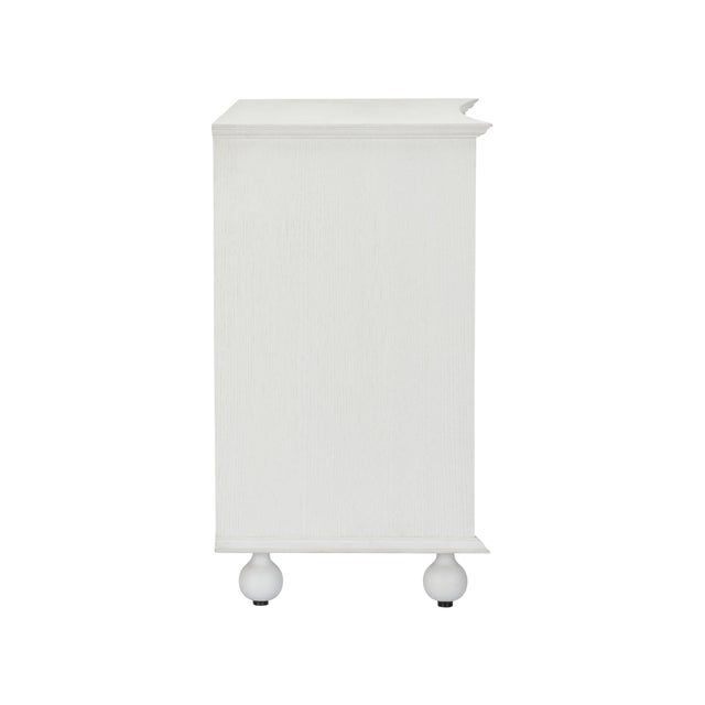 Chelsea House Inc Maxwell Raffia Chest - White For Sale - Image 4 of 9