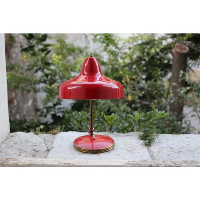 Mid-Century Modern Italian Desk Lamp For Sale - Image 3 of 6