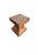 Not Yet Made - Made To Order Reclaimed Teak Wood Side Table or Pedestal Stunning Textures For Sale - Image 5 of 5