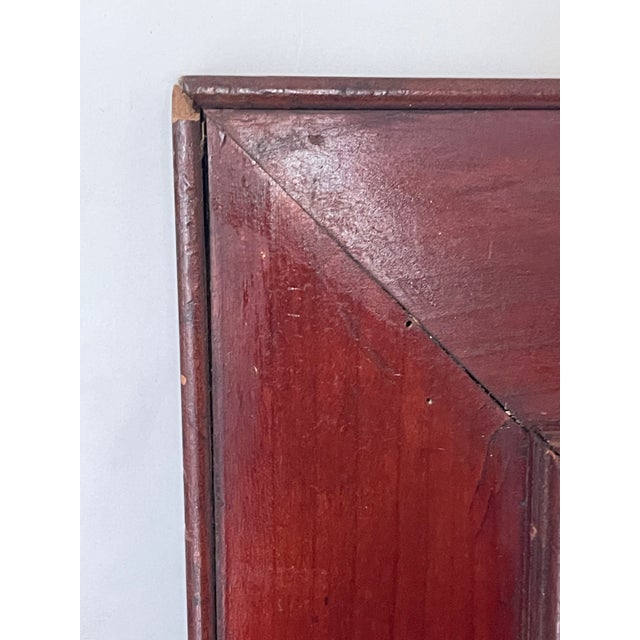 Art Deco 1920 Art Deco Cherry Wood Frame For Sale - Image 3 of 6