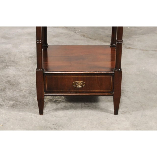 Mid 20th Century Mahogany English Étagère or Shelf For Sale - Image 13 of 14