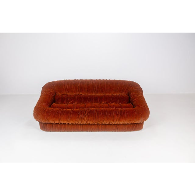Piumino Seating Set by De Pas, Durbino & Lomazzi for Dalloca, Italy, 1970s, Set of 3 For Sale - Image 10 of 18