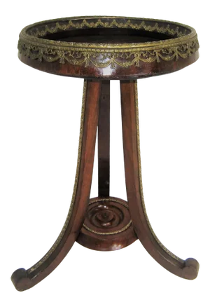 Late 19th Century French Bronze Mounted Pedestal / Table Plant Stand