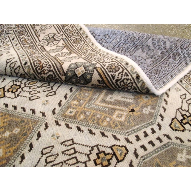 Galerie Shabab Collection Mid-20th Century Persian Afshar Accent Rug For Sale In New York - Image 6 of 6