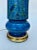 Mid-Century Modern Vintage Bitossi Rimini Blue Table Lamp Mid Century Modern Pottery Raymor For Sale - Image 3 of 5