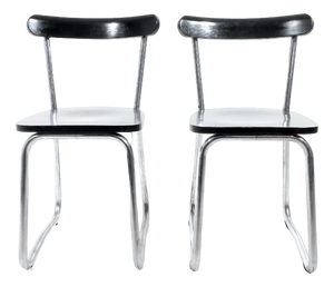 Vintage Steel Tube Chair from Peugeot, 1930s