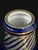 French Sèvres Style Hand Painted Cobalt Porcelain Vase, 1890s For Sale - Image 11 of 12