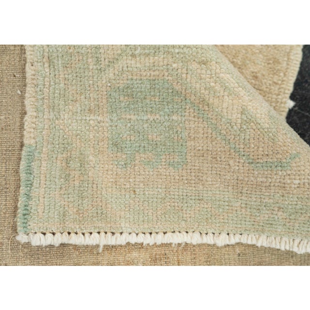 Turkish Mini Rug Oriental Hand Knotted Vintage Rug 1'7" x 2'11" #21239 For Sale In Houston - Image 6 of 8