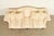 Late 20th Century Ethan Allen Chippendale Carved Mahogany Upholstered Camelback Sofa For Sale - Image 5 of 13