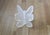 1980s Lion in Frost Style Lucite Butterfly Wing Shape Mid-Century Coffee Table Base For Sale - Image 12 of 16