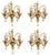Venetian Sconces, 1940s, Set of 4 For Sale