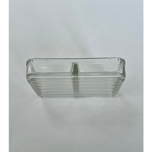 Mid-Century Modern Mid Century Modern Glass Catchall Dish For Sale - Image 3 of 3