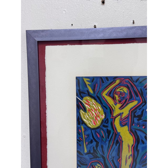 Carol Doyle "Yellow Dancer" Edition 4 of 20 + Signed For Sale In San Francisco - Image 6 of 12