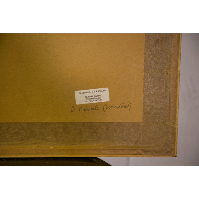 Modern J. Richard, Riverside, 1975, Watercolour, Framed For Sale - Image 3 of 7