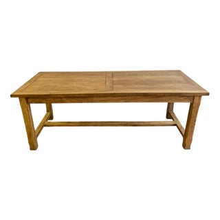 French Dining Table in Oak For Sale