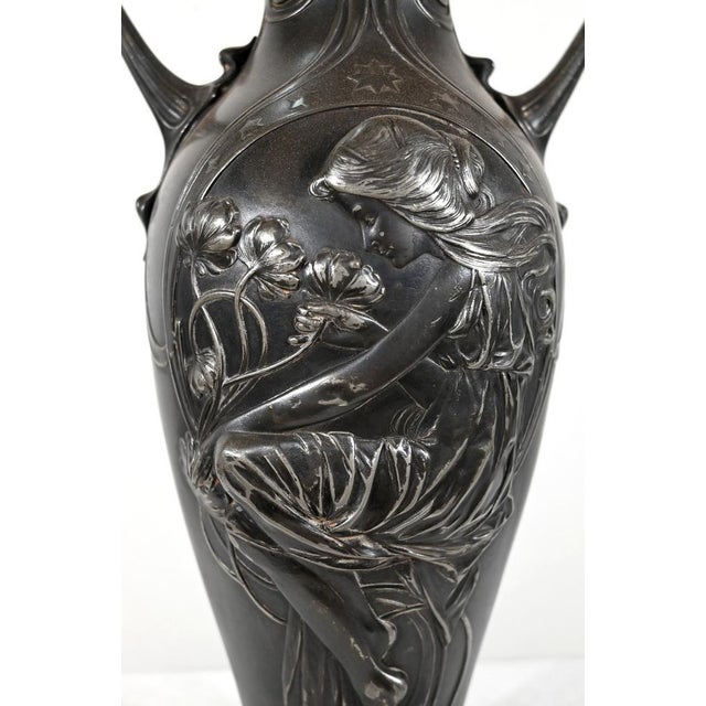 Art Nouveau Vases, 1890s, Set of 2 For Sale - Image 6 of 18