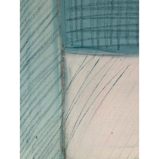 Vintage Large Postmodern Abstract For Sale In Miami - Image 6 of 13