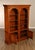 Ethan Allen Ethan Allen 'Legacy' Maple Open Carved Library Bookcase For Sale - Image 4 of 18