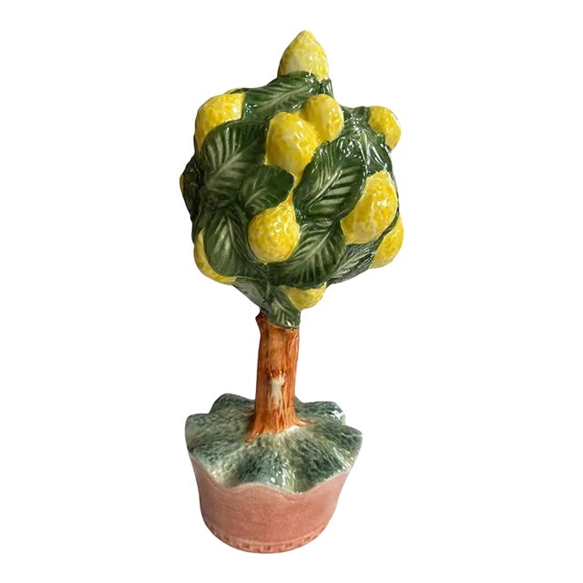 Italian Lemon Tree by Vietri For Sale